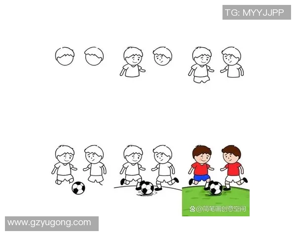 简笔画教程教你轻松绘制足球明星人物的技巧与步骤分享